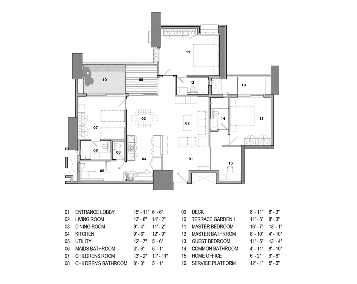 L20 - 3Bedrooms 2,430 Sq.ft